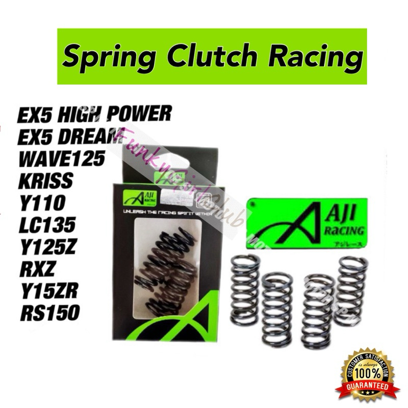 CLUTCH SPRING AJI RACING KERAS EX5 DREAM EX5 KRISS LC135 W125 Y110 ...