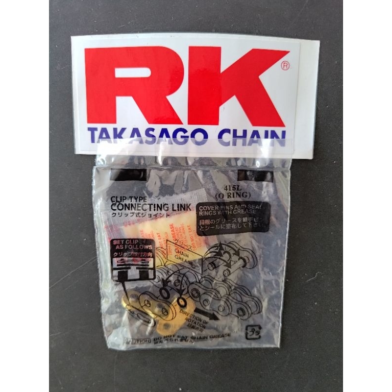 CONNECTING LINK ( PIN RANTAI ) O RING 415 & 428 | Shopee Malaysia