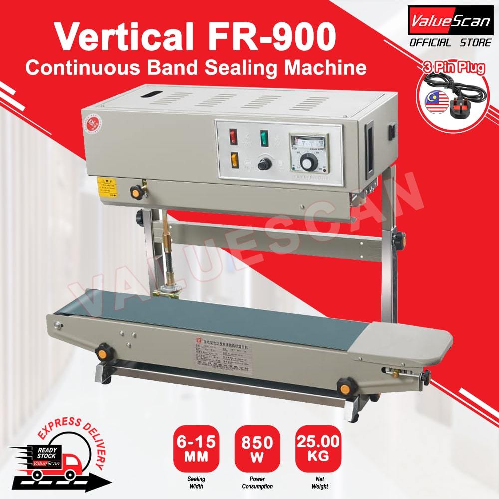 Valuescan Vertical FR900 Continuous Band Sealer / FR 900 , FKR900 , FKR 900 Vertical Continues