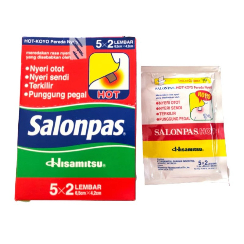 Salonpas hot koyo Hisamitsu🔥Hot Plaster 1 Box 📌 | Shopee Malaysia