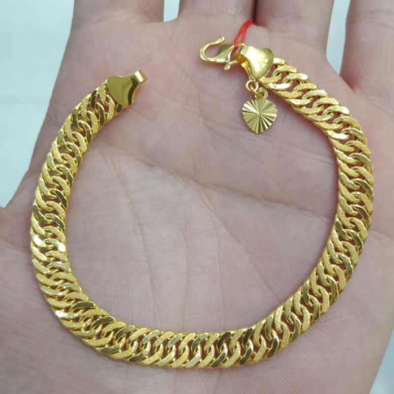 Gelang Tangan Lipan Emas 916 Gold Bracelet Lipan🌈 | Shopee Malaysia