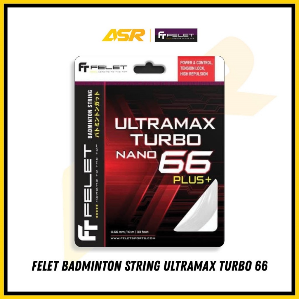 Felet Badminton String Ultramax Turbo 66 Plus / Tali Badminton Felet ...