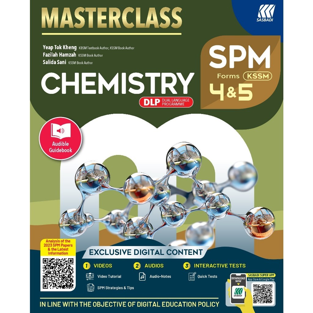 [CITYLIGHT] Buku Rujukan 2024: Masterclass SPM KSSM Tingkatan 4 / 5 ...