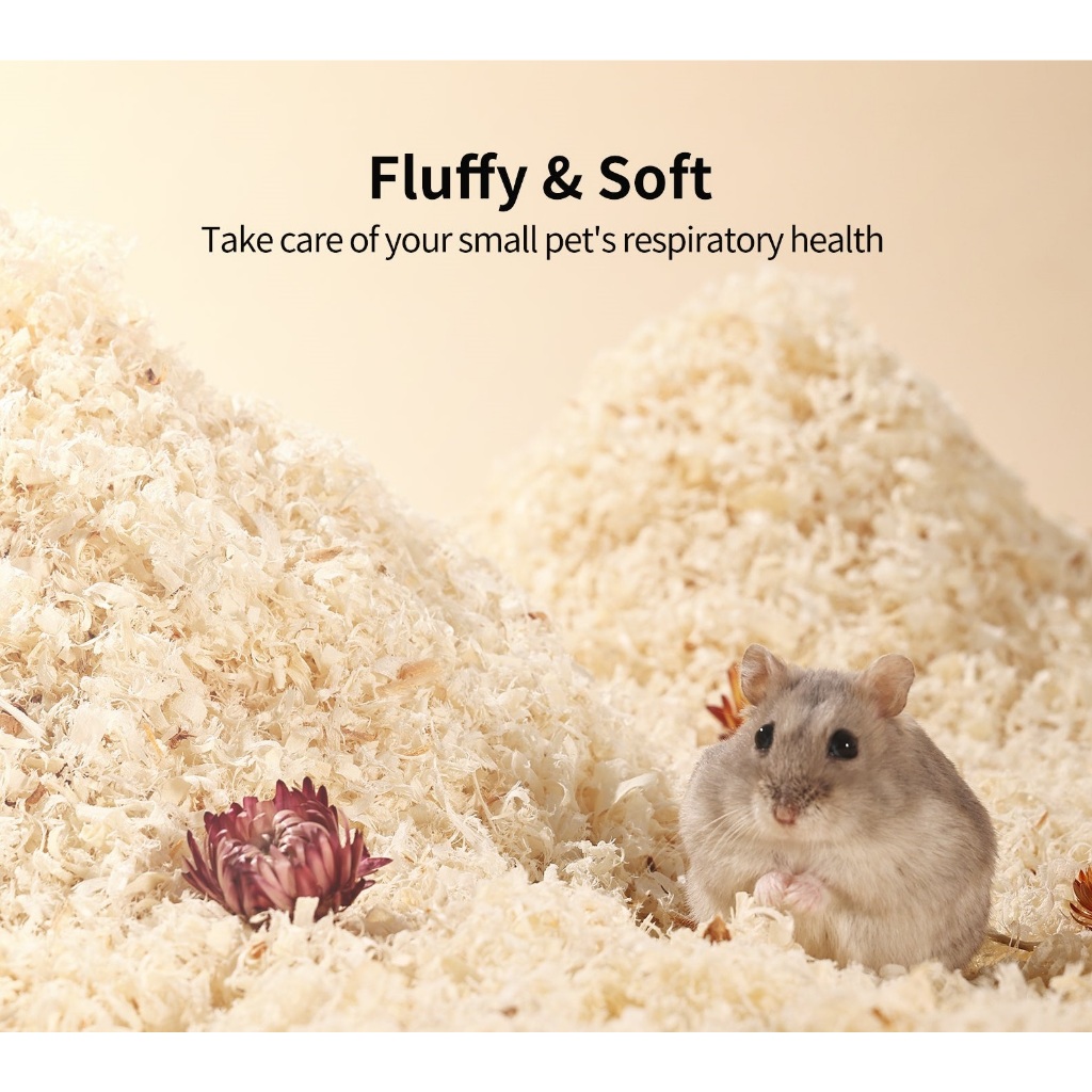 Hamster bedding wood shavings best sale