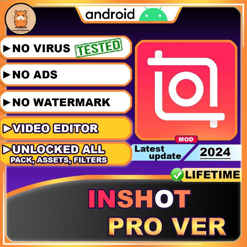 🔥InShot🔥 (Latest 2024 Version) Pro Unlocked Lifetime Shopee Malaysia