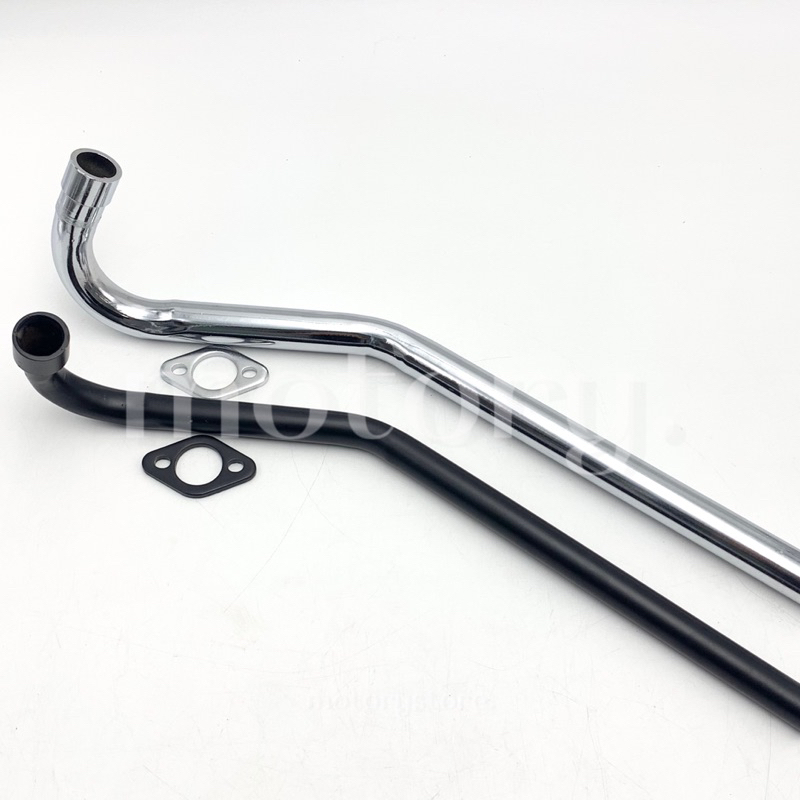 HONDA WAVE125 EXHAUST FRONT PIPE STANDARD RACING (22MM/28MM) EKZOS ...