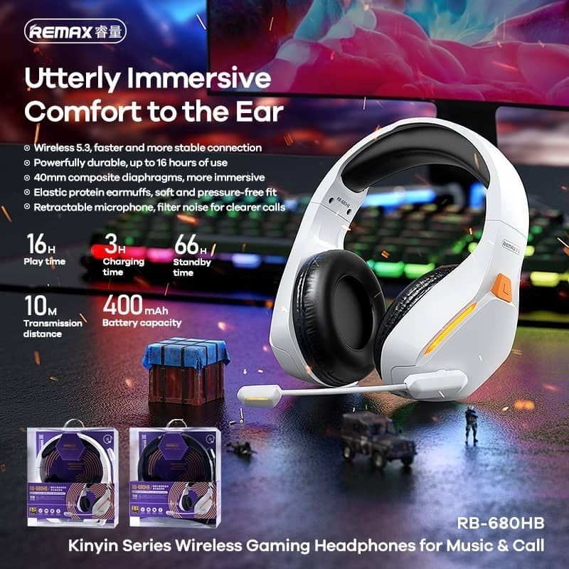 [Ready Stock] Remax RB-680HB / RB-760HB / RB-750HB Wireless Wired ...