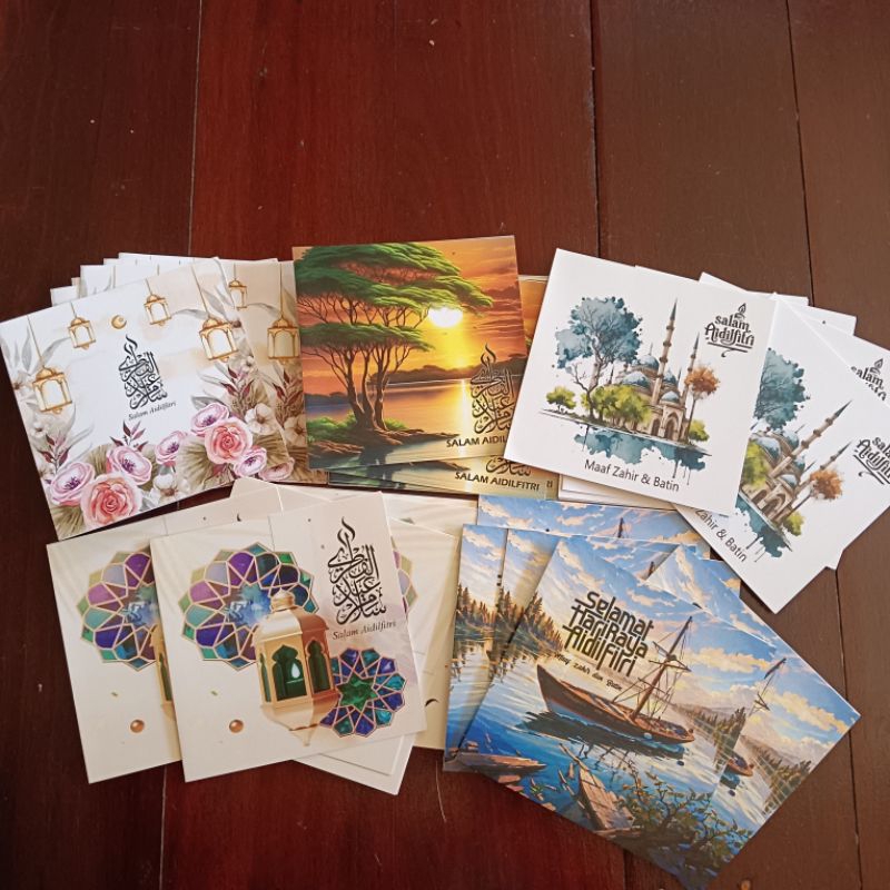 Kad Raya Cantik K1 + percuma Kalendar | Shopee Malaysia