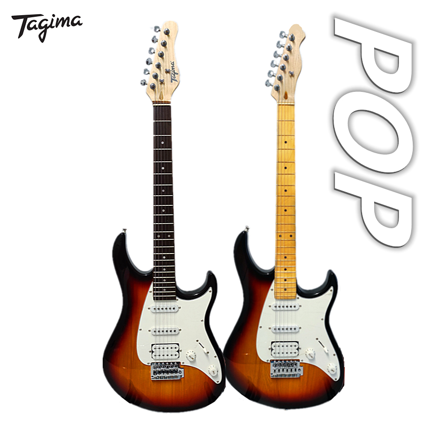 Tagima Electric Guitar ST Mustang Guitar Humbucker Pick Up Sunburst ...