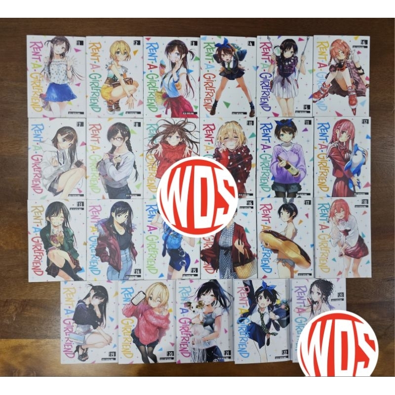 Manga : Rent-A Girlfriend volume 1-23 (English Version) | Shopee Malaysia