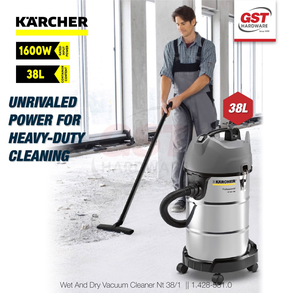 thumbnail image 2 of Bosch GAS 15 Professional Heavy Duty Vacuum Cleaner Wet/Dry Extractor 1 Vacuumcl With Protective Spectacles Gigatools I2136998467 2 of 10