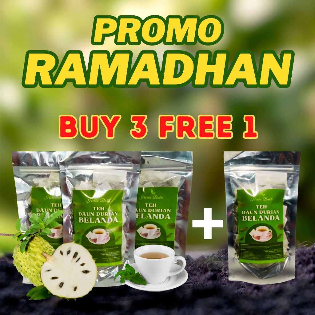 Teh Daun Durian Belanda Teh Sirsak Khasiat Shopee Malaysia