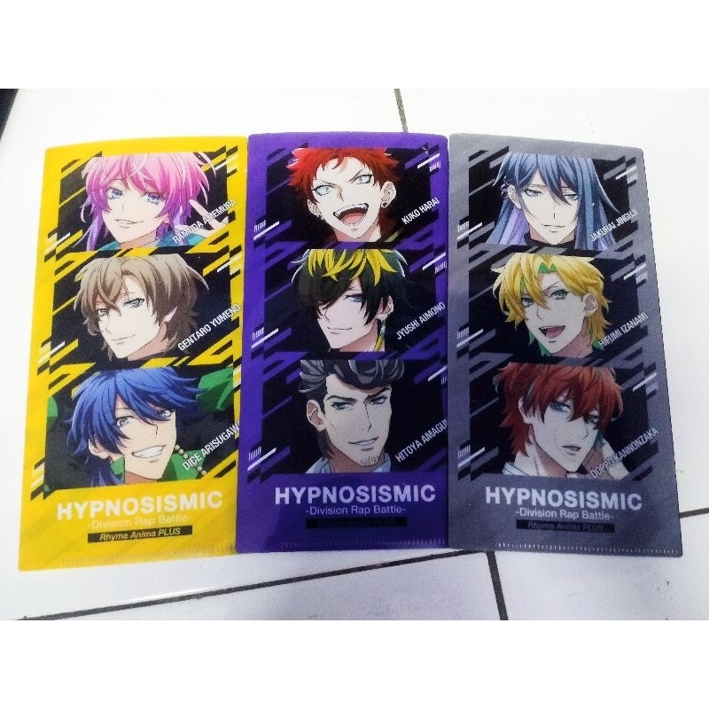 Hypmic / Hypnosis Mic Rhyme Anima Plus x LAWSON Brochure keeper / file ...