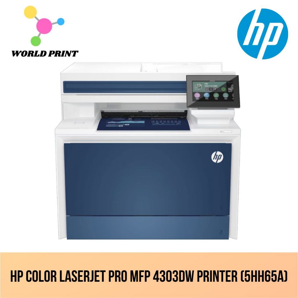 HP Color LaserJet Pro MFP 4303dw Printer (5HH65A) | Shopee Malaysia