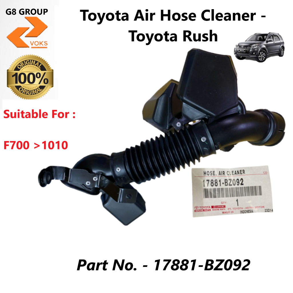 Air Cleaner Hose For Toyota Sienna 2004-2006 & Lexus RX330/RX350 2004-2007 3.3L V6 (Replaces 17881-AA020)