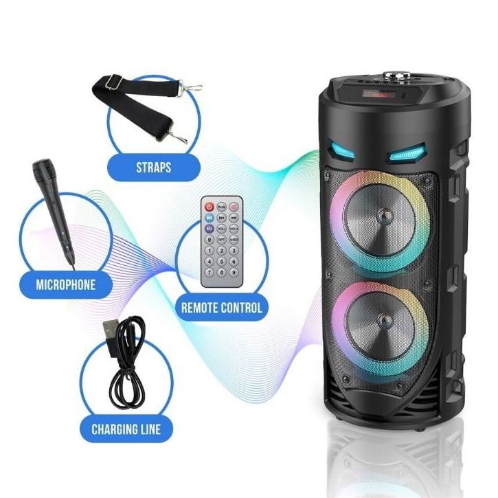 ZQS-4239 WIRELESS BLUETOOTH HIGH BASS SPEAKER WITH FREE MICROPHONE ...