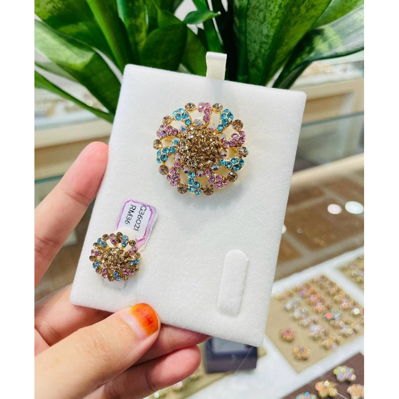OZEL B271 Set Raya 2024 Ozel Pins Brooch | Shopee Malaysia