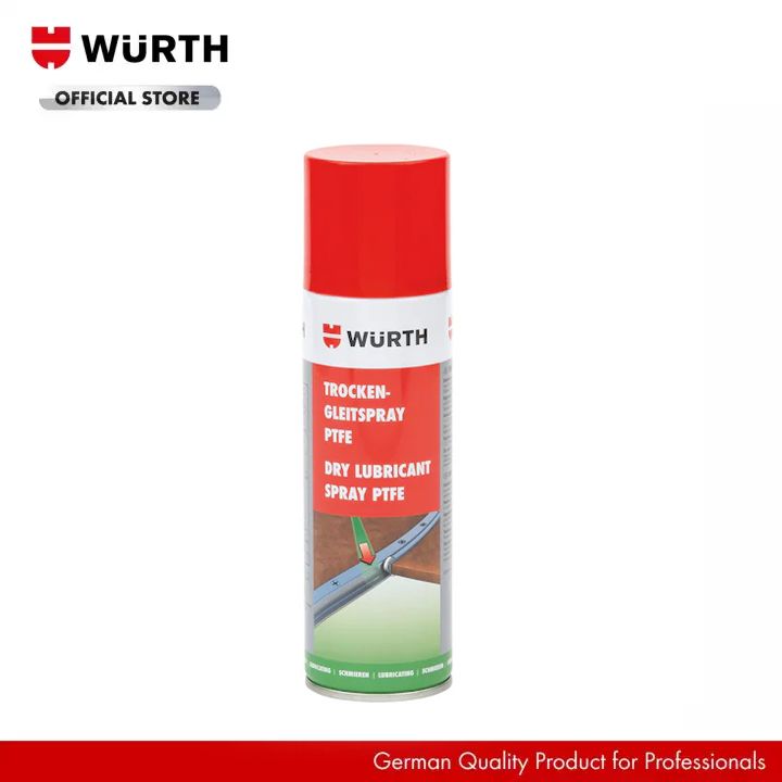 Wurth Dry Lubricant Spray PTFE (300ml) Shopee Malaysia