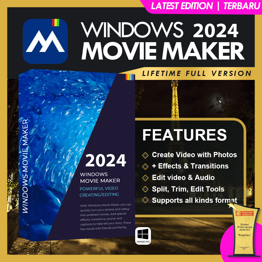 [1 Click Install] Windows Movie Maker 2024 V9.9 Full Version 🔥 Latest
