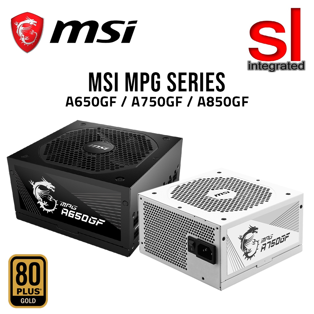 Msi Mpg Series 80 Gold Full Modular Power Supply A650gfa750gf