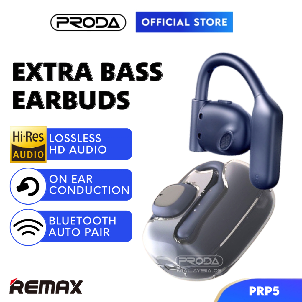 REMAX Bluetooth Sports Earbuds Open Ear Air Conduction Wireless TWS ...