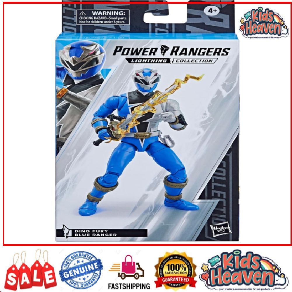 Power Rangers Lightning Collection Dino Black Ranger / Pink Ranger ...