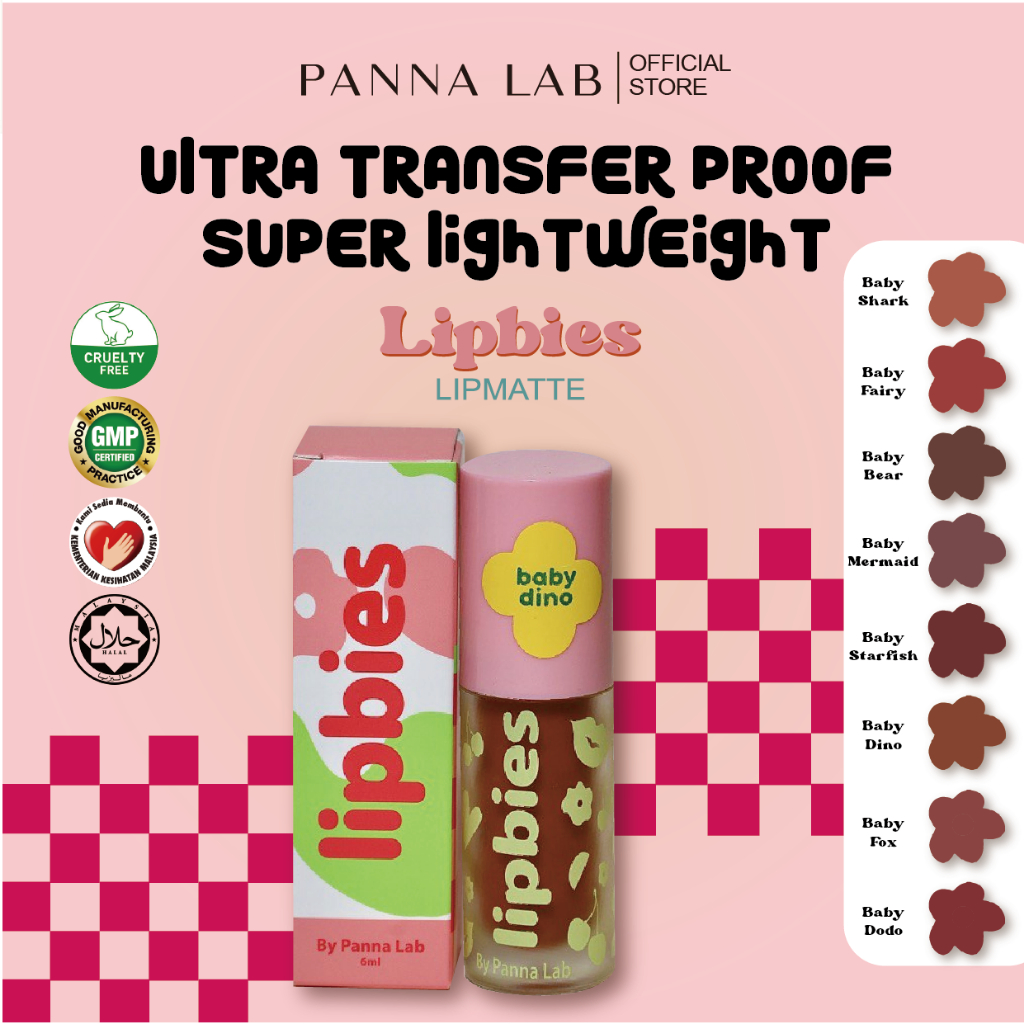 LIPBIES LIPMATTE BY PANNA LAB (PIGMENTED) | Shopee Malaysia