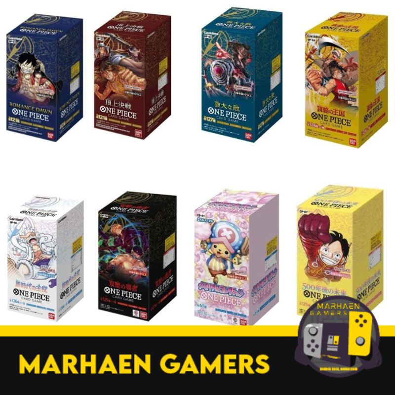 [Live Rip] - One Piece TCG Booster Box OP01 to OP07 | Shopee Malaysia