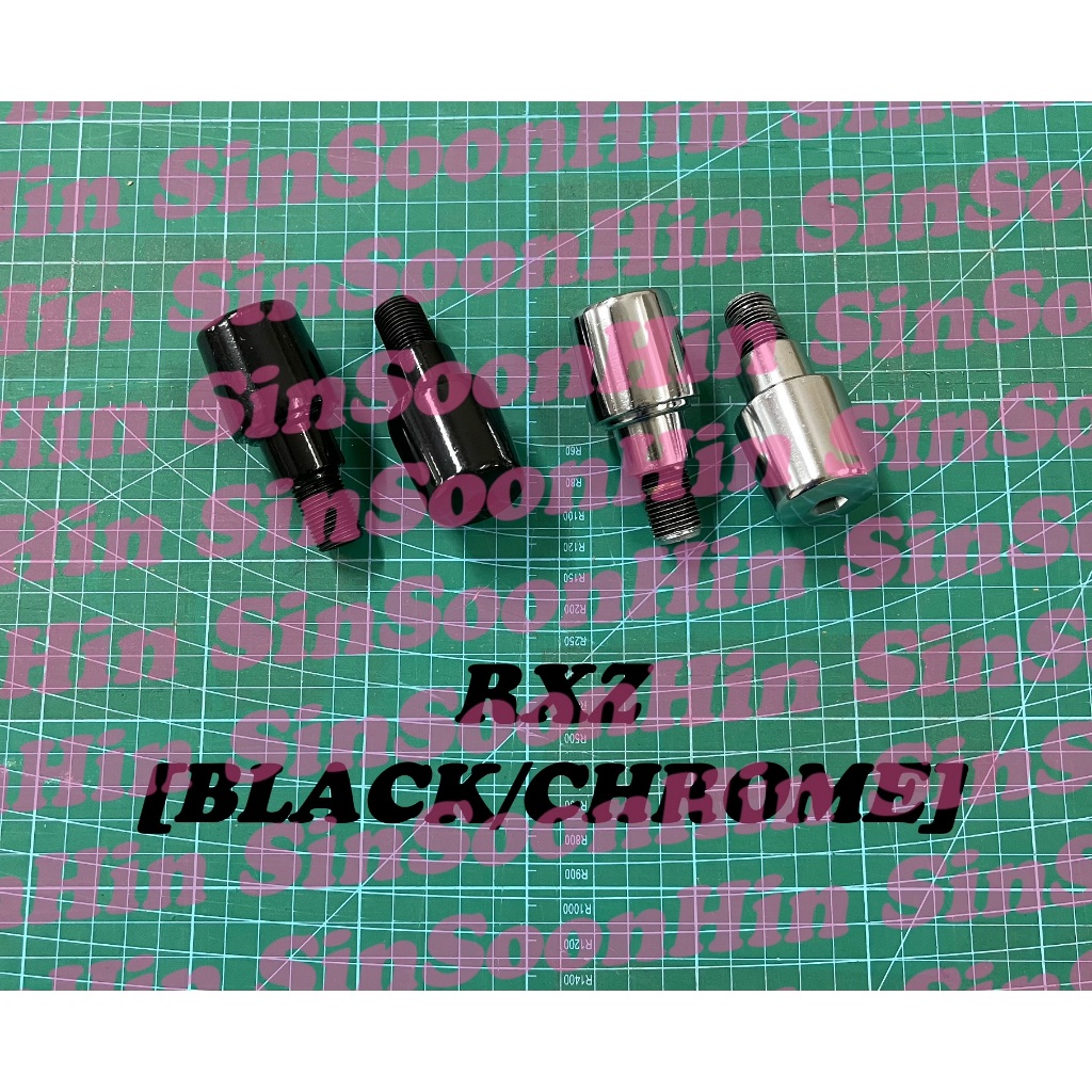Yamaha RXZ 135 TZM Handle Balancer [1Set] - BLACK / CHROME # balancer ...