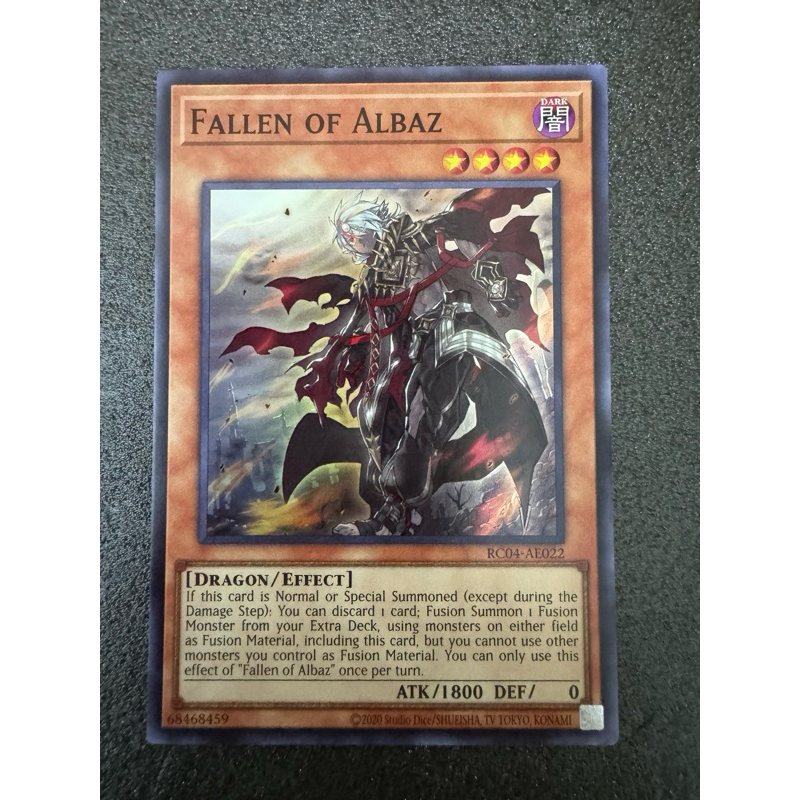 Fallen Of Albaz YuGiOh RC04-AE022 RC04-JP022 | Shopee Malaysia