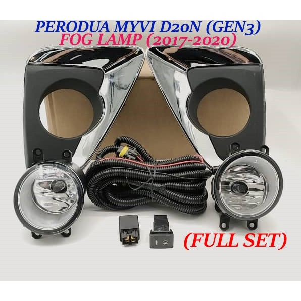 Fog lamp myvi 2020 discount