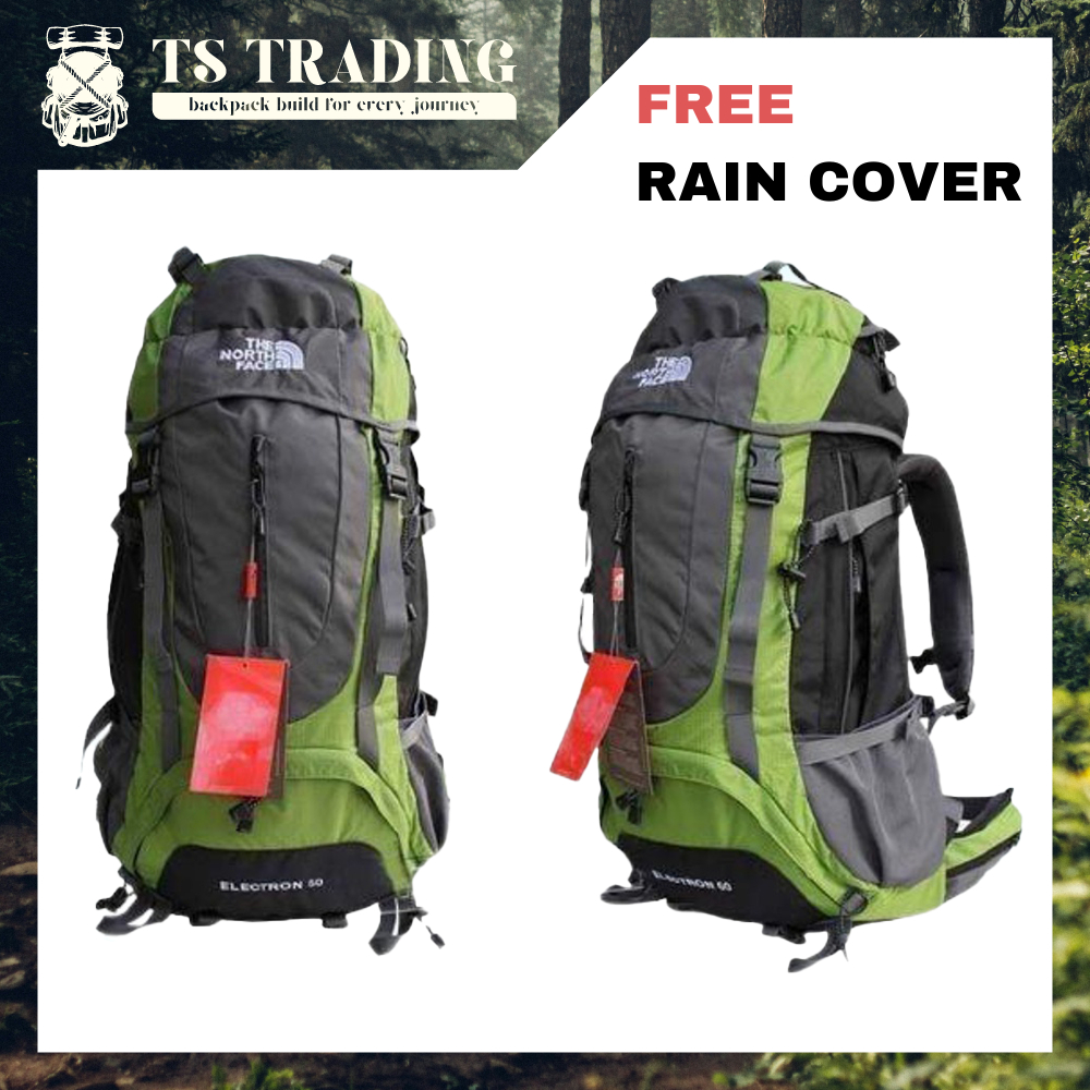 🔥Ready Stock🔥The North Face Electron 60L Hiking Travel Camping Outdoor