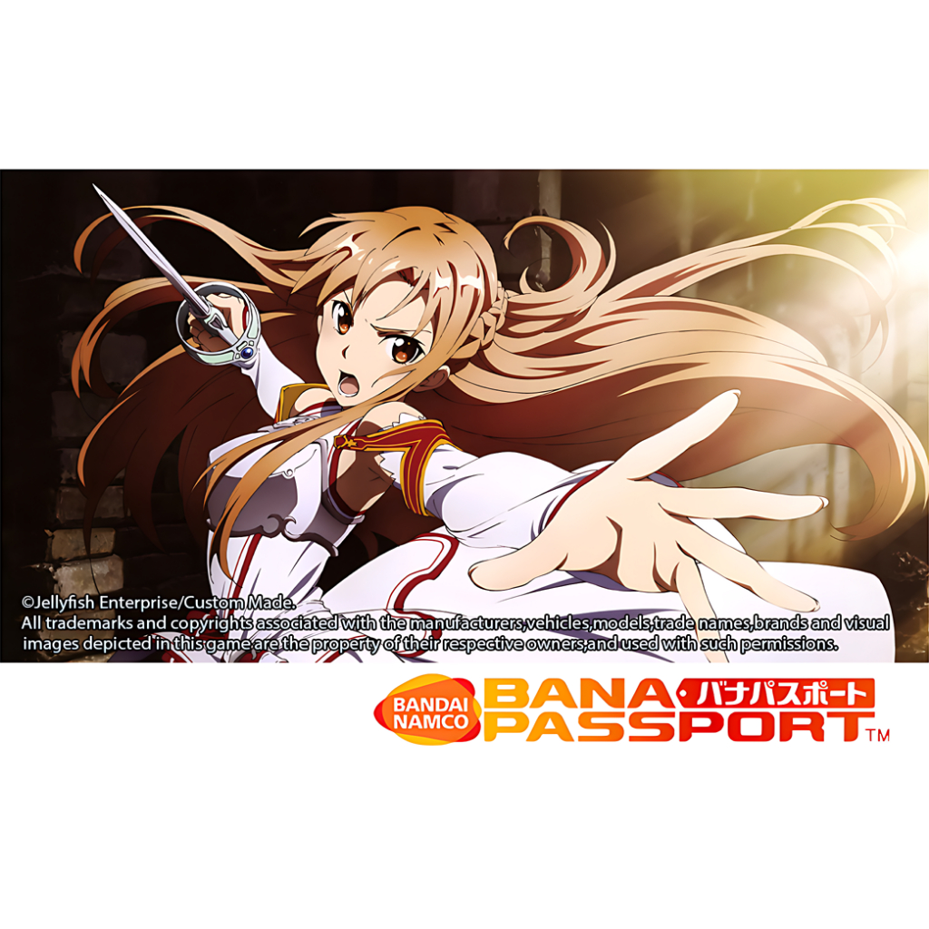 Sword Art Online High Definition Quality banapassport design Card