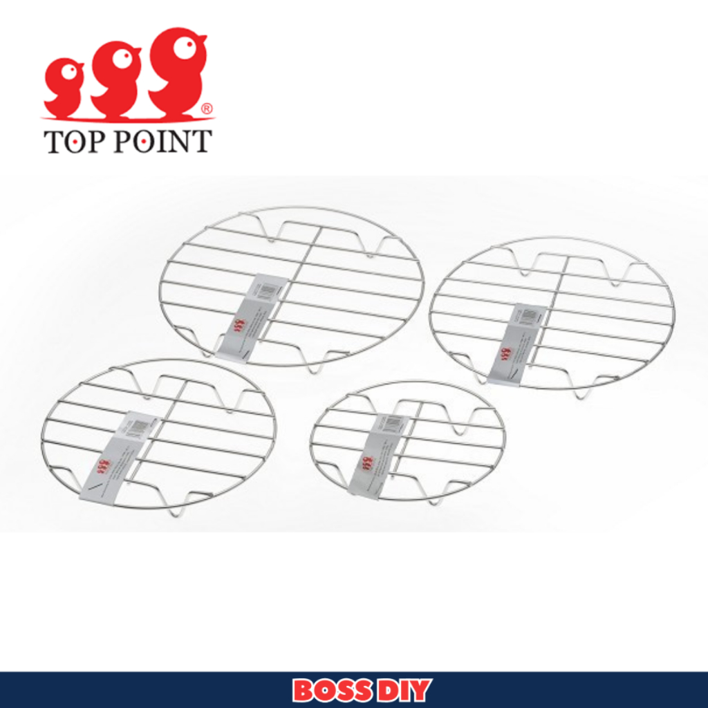 TOP POINT Extra Thick Stainless Steel Round Steam Rack Pot Wok Stand ...