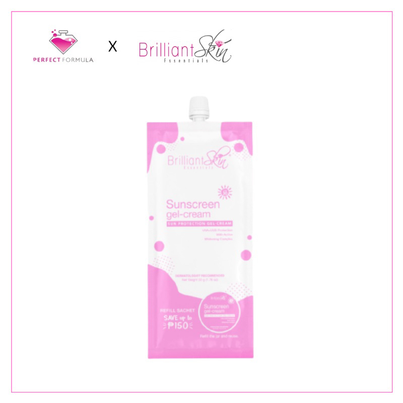 Hydrating Pink Sunscreen Refill Pack 50g ( SUNSCREEN PINK ) | Shopee ...