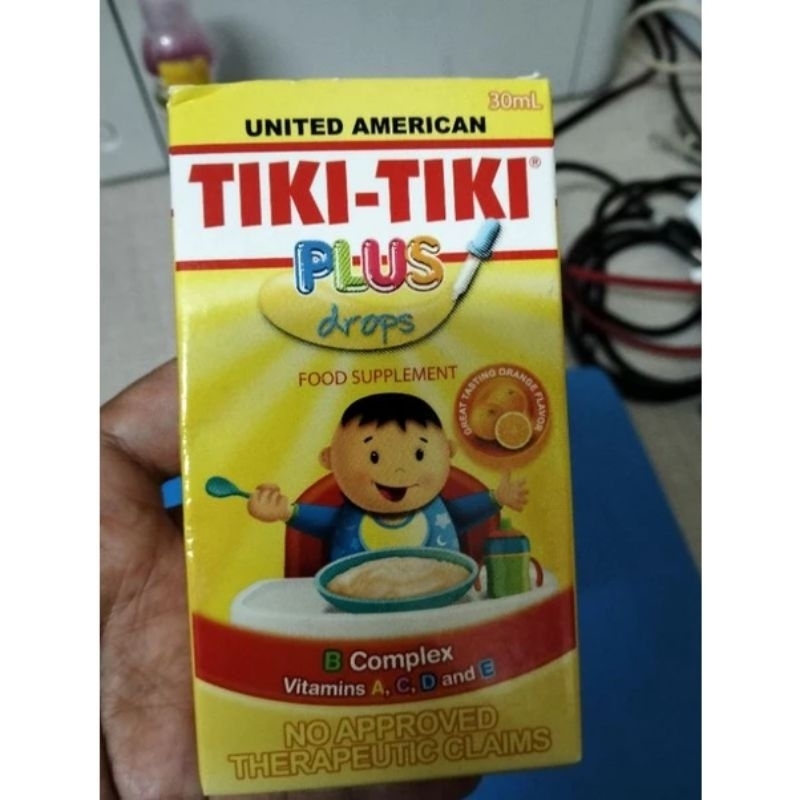 Philippine Product Tiki Tiki Plus drops for Baby 30ml | Shopee Malaysia