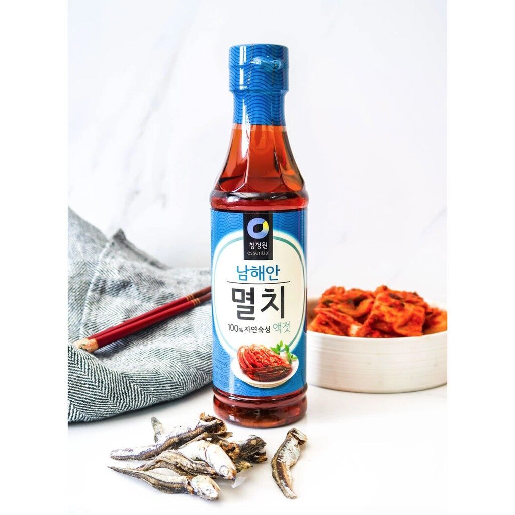 KOREA CJ Fish Extract Sauce / Fish Sauce ( Anchovy Fish 멸치액젓 / Kanari