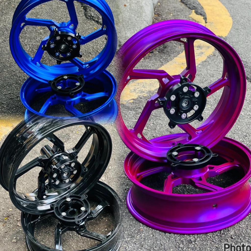 8.2KG!! SMRT Rims Set For Yamaha Xmax V1 V2 250 300 350 Forged CNC ...
