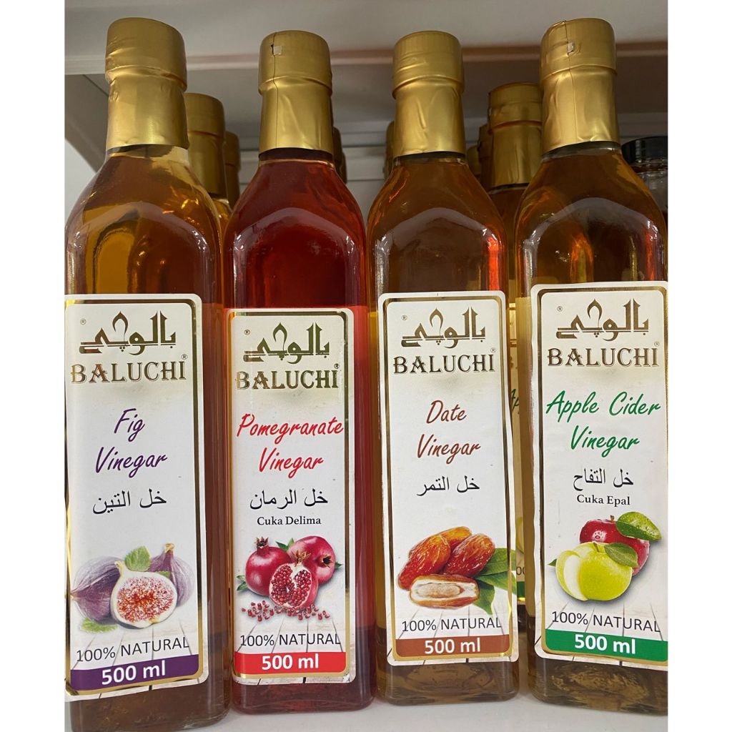 BALUCHI FIG/POMEGRANATE/DATE/APPLE CIDER VINEGAR 100% CUKA EPAL KURMA ...