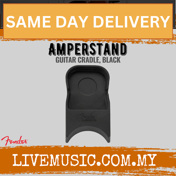 Fender Amperstand Guitar Cradle Black Shopee Malaysia