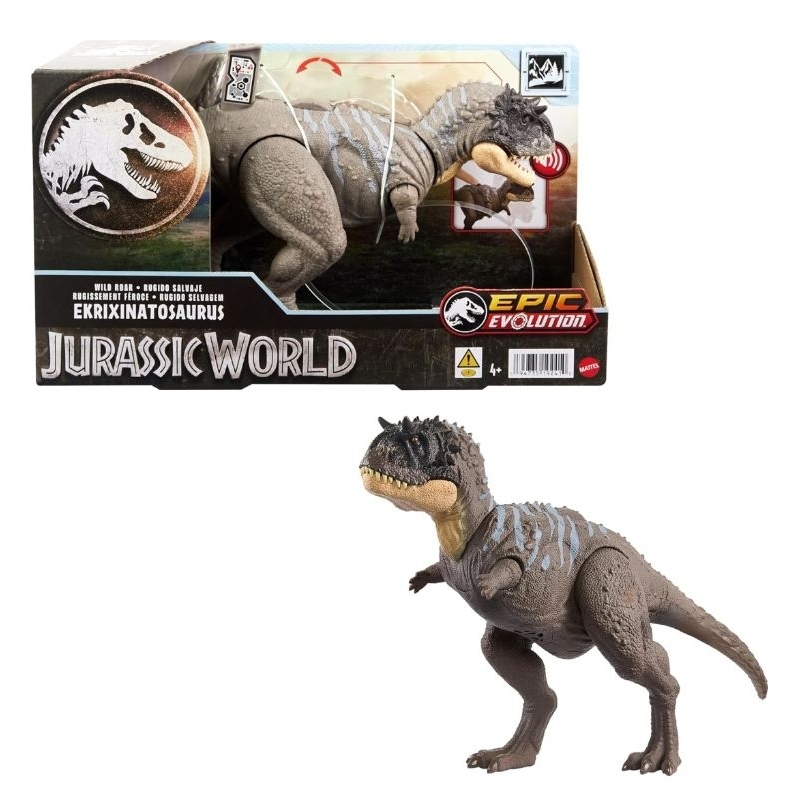 Mattel Jurassic World Ekrixinatosaurus Epic Evolution Wild Roar ...