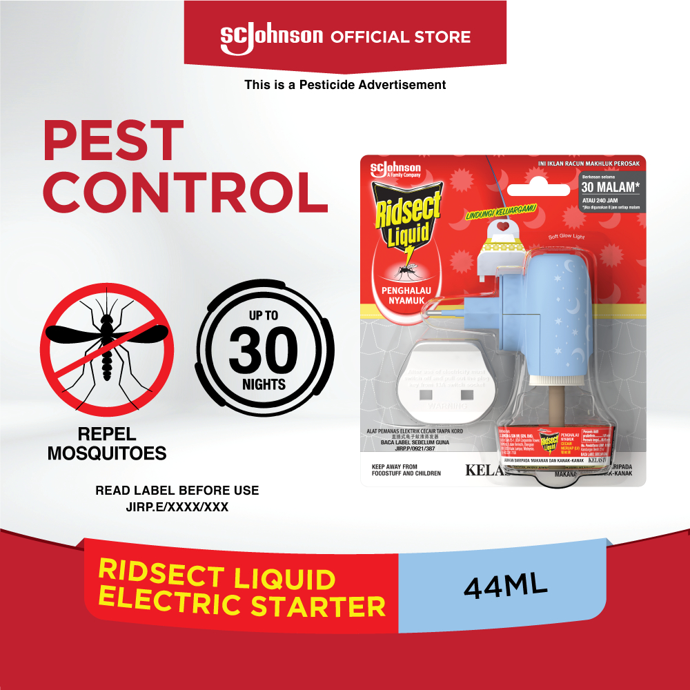 Ridsect Liquid 60N (44ml) with Ridsect Liquid Heater Shopee Malaysia