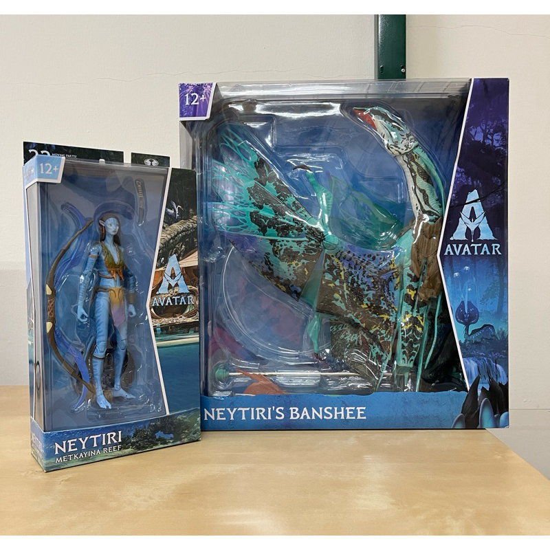 McFarlane Avatar Neytiri’s Banshee + Neytiri 7.5 inch Action Figure ...