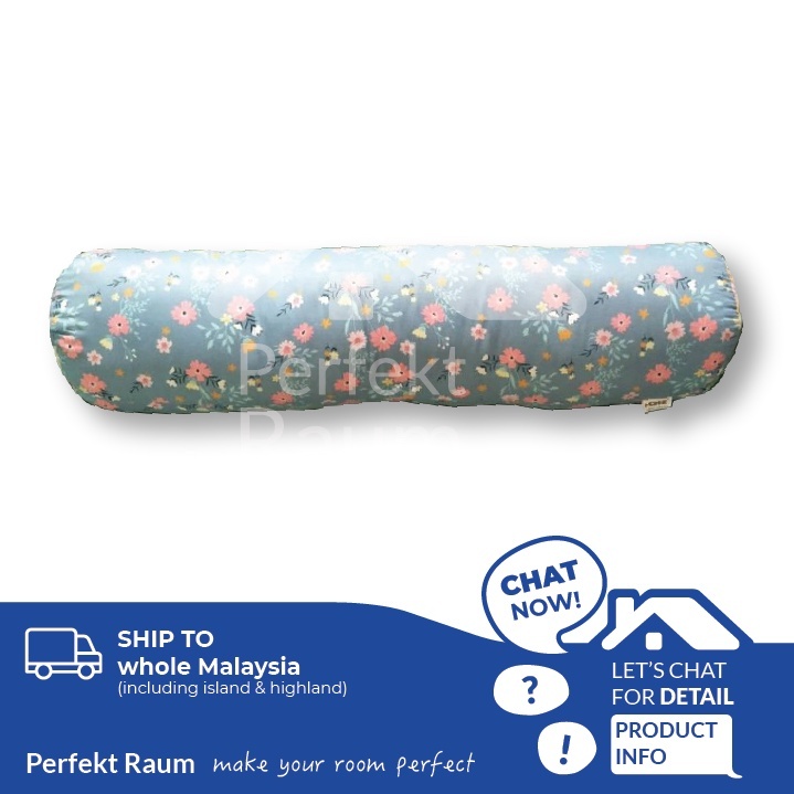 100 Pure Cotton (Kekabu Asli Kapok) Bolster with Bolster Case