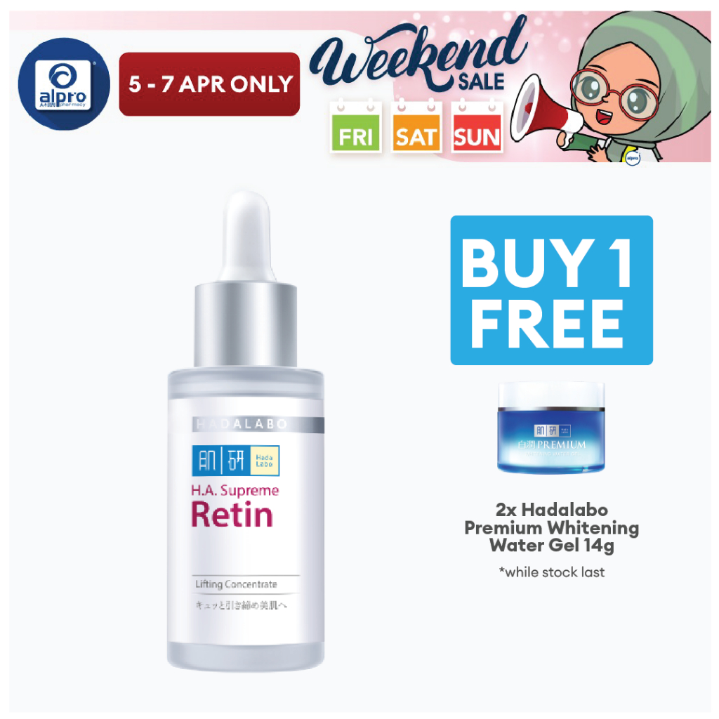 Hada Labo HA Hyaluronic Acid Supreme Retin Lifting Concentrate 30ml
