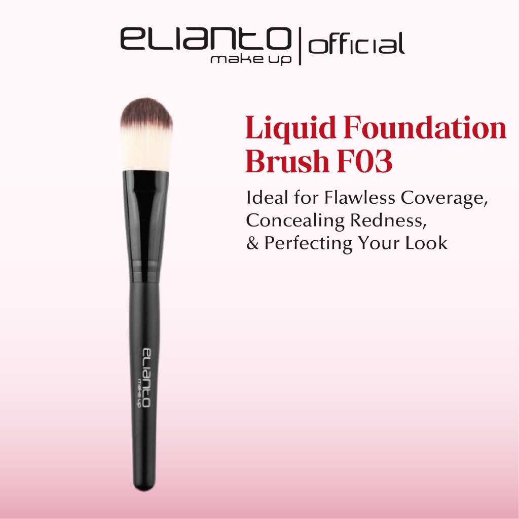 Elianto Liquid Foundation Brush F03 Makeup Brush Makeup Tools 粉底刷 ...