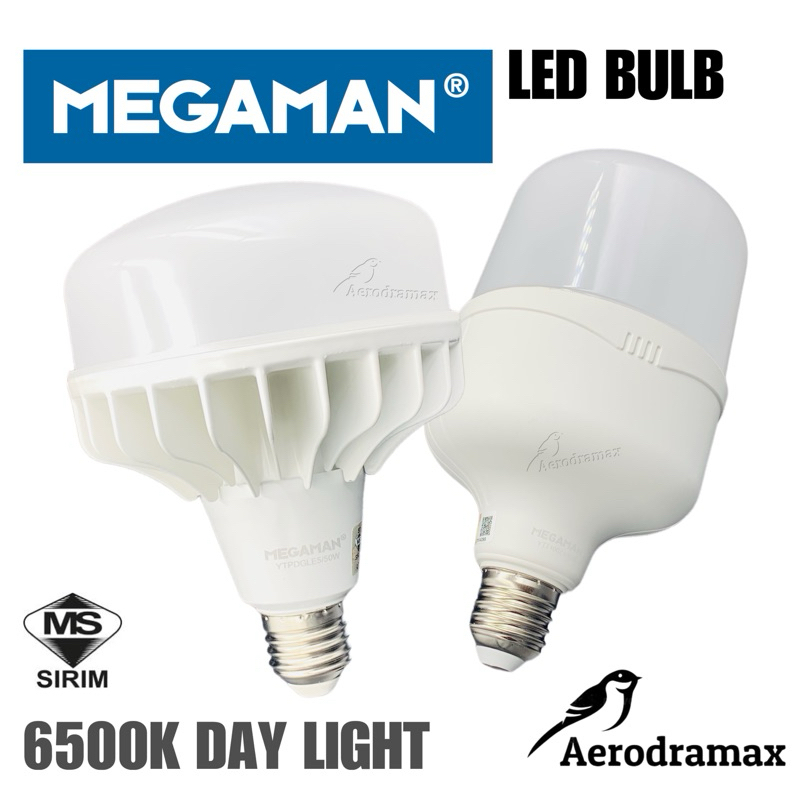 MEGAMAN LED BULB 6500K DAY LIGHT | Shopee Malaysia