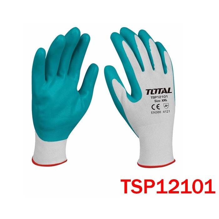 TOTAL TSP12101 XL SIZE NITRILE GLOVES | Shopee Malaysia