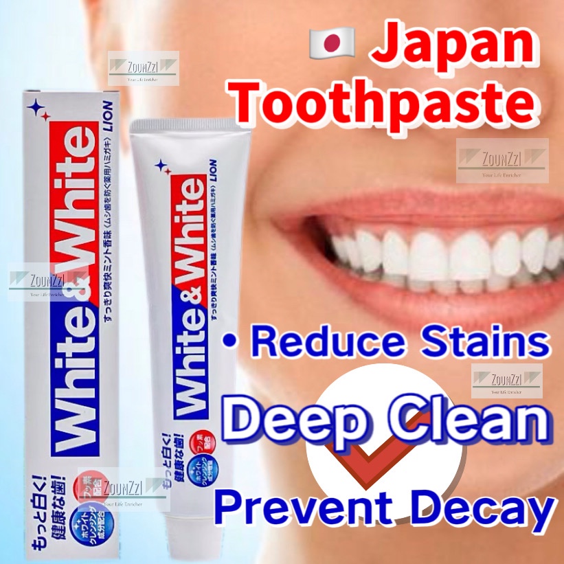 150G JAPAN LION Whitening Toothpaste Long Lasting Fresh Breath Fluoride ...