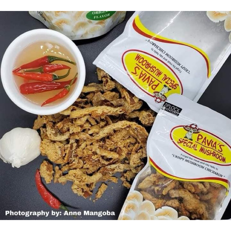 Pavias healthy Snack Mushroom Chips/Chicharon | Shopee Malaysia